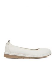 Lasocki Baleriny CEO-WI23-LYLA-01 Écru. Baleriny damskie Lasocki, bez wzorów, ze skóry, bez obcasa. Za 199.99 zł.