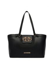 LOVE MOSCHINO Torebka JC4206PP0PKB0000 Czarny. Czarne torebki klasyczne damskie Love Moschino, bez wzorów, bez dodatków. Za 1,009.00 zł.