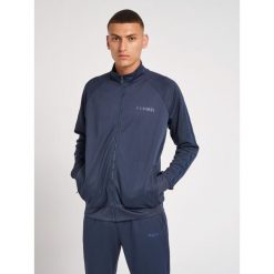 Bluza do piłki ręcznej męska Hummel Poly Zip. Niebieskie bluzy bez kaptura męskie HUMMEL, m. Za 191.30 zł.