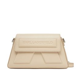 Torebka KARL LAGERFELD. Czarne listonoszki damskie Karl Lagerfeld, bez wzorów, bez dodatków. Za 579.99 zł.