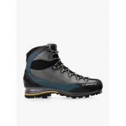 Buty trekkingowe męskie La Sportiva Trango Trk Leather GTX. Szare buty trekkingowe męskie La Sportiva, z materiału, za kostkę, bez zapięcia, trekkingowe. Za 999.99 zł.