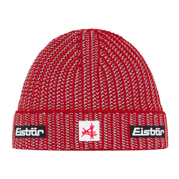 Czapka Eisbar Sorrak MÜ SA. Czerwone czapki męskie Eisbar, bez wzorów, z wełny, sportowe. Za 182.23 zł.