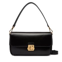 Torebka Coccinelle. Czarne torebki klasyczne damskie Coccinelle, bez wzorów, bez dodatków. Za 1,559.00 zł.