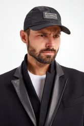 Czapka z daszkiem LES HOMMES. Czapki męskie Les Hommes, bez wzorów. W wyprzedaży za 317.77 zł.