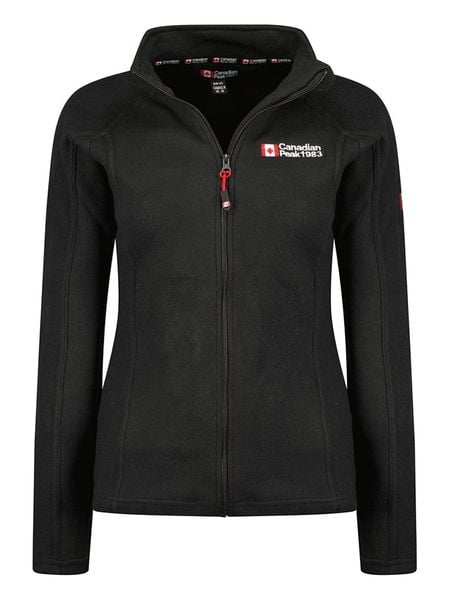 Canadian Peak Kurtka polarowa "Tugeak" w kolorze czarnym rozmiar: XXL. Czarne kurtki damskie Canadian Peak, xxl, bez wzorów, z materiału, bez kaptura. Za 87.61 zł.