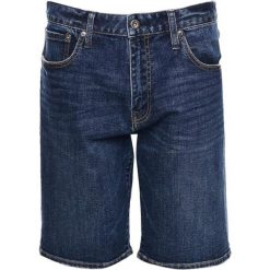 Spodenki sportowe męskie Superdry 02 Tyler Slim. Niebieskie szorty męskie Superdry., na lato, bez wzorów, z bawełny, klasyczne. Za 155.49 zł.