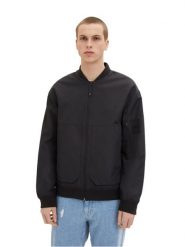 Tom Tailor Denim Kurtka bomber 1034850 Czarny. Czarne kurtki męskie Tom Tailor Denim, m, bez wzorów, z denimu, bez kaptura. Za 579.99 zł.