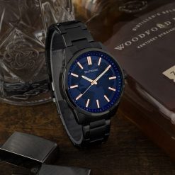 Zegarek męski bransoleta duży solidny granatowy glob premium Beltimore BT01. Niebieskie zegarki męskie . Za 149.99 zł.