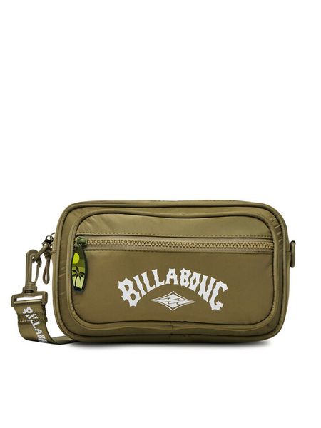 Billabong Torebka BLB-M-001-07 Zielony. Zielone listonoszki damskie Billabong, bez wzorów, z materiału, bez dodatków. Za 82.99 zł.