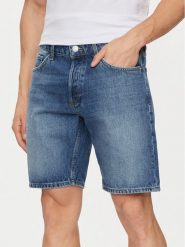 Only & Sons Szorty jeansowe Edge 22029179 Niebieski Straight Fit. Niebieskie szorty męskie Only & Sons, bez wzorów, z bawełny. Za 189.99 zł.
