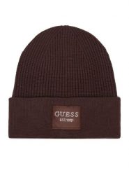 Guess Czapka AW5631 VIS01 Brązowy ciemny. Brązowe czapki zimowe damskie Guess, z wiskozy. Za 154.99 zł.