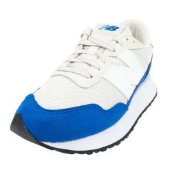 Trampki Męskie Zamsz. Białe trampki i tenisówki męskie New Balance, bez wzorów, z zamszu, bez zapięcia. Za 419.99 zł.