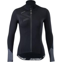 Koszulka damska SILVINI long sleeve jersey Calvana WD1618. Brązowe t-shirty damskie Silvini, xl, bez wzorów, z jersey, bez kołnierzyka. Za 316.88 zł.