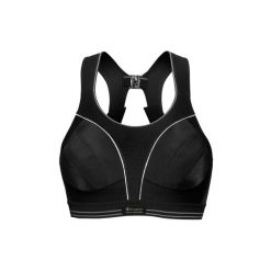 Biustonosz treningowy Shock Absorber Ultimate Run Bra 2024 black U10046. Czarne biustonosze CHAMPION, bez wzorów. Za 199.99 zł.