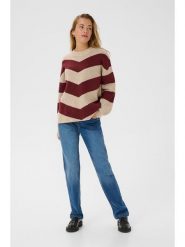 Kaffe Sweter w kolorze beżowym rozmiar: S. Brązowe golfy damskie Kaffe, s, bez kołnierzyka. Za 126.45 zł.