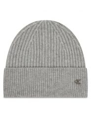 Calvin Klein Czapka Ck Metal Wool Beanie LV04D8032G Szary. Szare czapki zimowe damskie CALVIN KLEIN, z materiału. Za 169.99 zł.