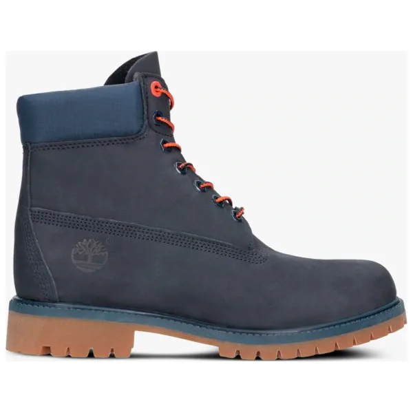 Timberland 6" Premium Boot buty męskie, granatowy, rozmiar 43,5. Niebieskie buty trekkingowe męskie Timberland, na zimę, z materiału, przed kolano, bez zapięcia, outdoorowe, primaloft. W wyprzedaży za 559.99 zł.