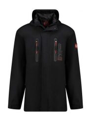 Geographical Norway Kurtka przejściowa "Ayoube" w kolorze czarnym rozmiar: S. Czarne kurtki męskie Geographical Norway, s, bez wzorów, bez kaptura. Za 219.60 zł.