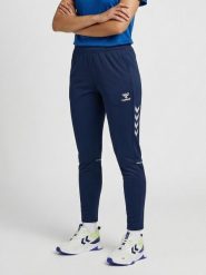 Damskie spodnie treningowe Hummel Core 2.0. Białe spodnie sportowe damskie HUMMEL, xl, z materiału, na fitness i siłownię. Za 252.50 zł.