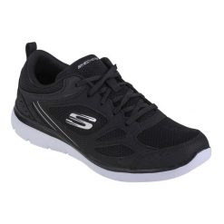 Buty sportowe Sneakersy damskie, Skechers Summits Suited. Białe buty sportowe na co dzień damskie Skechers, bez wzorów, trekkingowe. Za 199.00 zł.