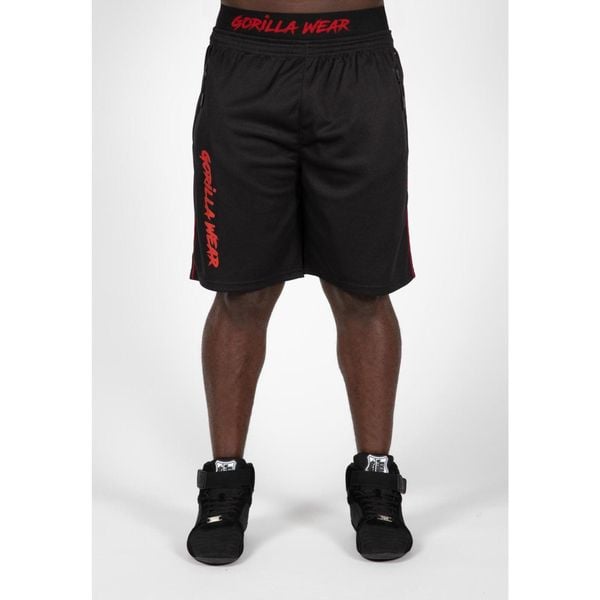 Spodenki fitness męskie Gorilla Wear Mercury Mesh Shorts. Czarne szorty sportowe męskie GORILLA WEAR, m, z meshu, na fitness i siłownię. Za 219.00 zł.