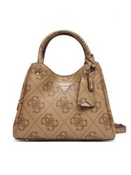 Guess Torebka Meridian II HWOS69 74050 Beżowy. Brązowe torebki klasyczne damskie Guess, z aplikacjami, ze skóry, bez dodatków. Za 699.99 zł.
