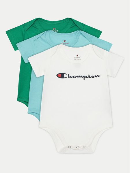 Champion Komplet body dziecięcych 307058 Kolorowy. Body niemowlęce CHAMPION, bez wzorów, z bawełny, bez ramiączek. Za 69.99 zł.
