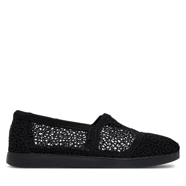 Baleriny Toms. Czarne baleriny damskie Toms, bez wzorów, bez obcasa. Za 259.99 zł.