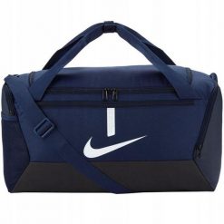 Torba Nike Academy Team Duffel Bag sportowa. Niebieskie torby podróżne damskie Nike, bez wzorów. Za 112.00 zł.