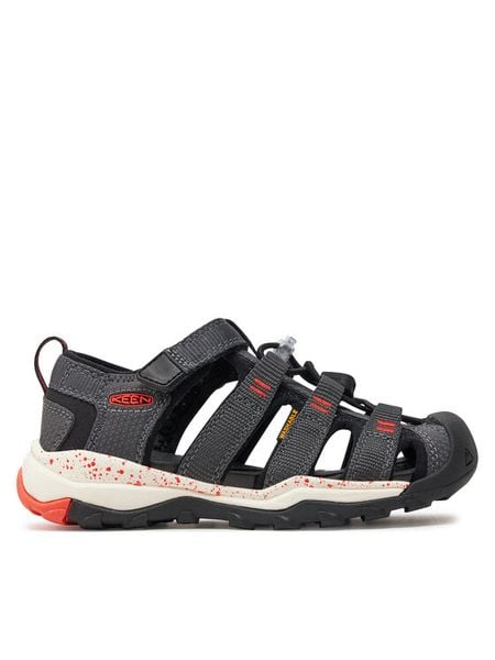 Keen Sandały Newport Neo H2 1018434 Szary. Szare sandały chłopięce Keen, z materiału, bez zapięcia. Za 329.99 zł.