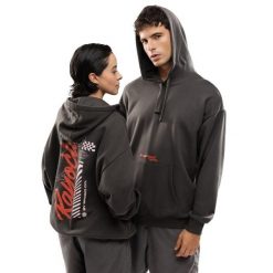 Męska bawełniana bluza z kapturem Rayo Club Lifestyle Siroko RC Squad Gray. Szare bluzy z kapturem męskie SIROKO, m, z bawełny. Za 257.00 zł.