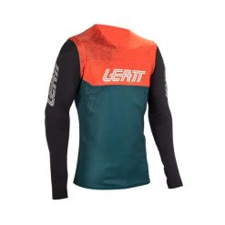 Koszulka rowerowa LEATT Jersey MTB Gravity 5.0. Niebieskie t-shirty sportowe męskie LEATT, z jersey, bez ramiączek, rowerowe. Za 449.00 zł.