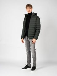Geox Parka "Levico" | M2628S T2887 | Mężczyzna | Zielony. Zielone parki męskie Geox, m, bez wzorów, z poliesteru. W wyprzedaży za 599.00 zł.