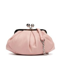 Torebka Weekend Max Mara. Czerwone torebki klasyczne damskie Weekend Max Mara, bez wzorów, wizytowe, bez kołnierzyka, bez ramiączek. Za 1,299.00 zł.