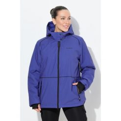 Damskie Kurtka funkcyjna HYPRAR wodoodporna dwukierunkowy zamek błyskawiczny. Niebieskie kurtki damskie Ulla Popken, plus size, bez wzorów, z materiału, bez kaptura. Za 699.99 zł.