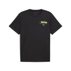 Męska koszulka do biegania z grafiką NITRO™ PUMA Black. Czarne t-shirty sportowe męskie Puma, l, bez ramiączek, do biegania. W wyprzedaży za 84.00 zł.