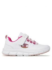 Champion Sneakersy Flippy G Ps S32692-CHA-WW001 Biały. Białe buty sportowe dziewczęce CHAMPION, bez wzorów, z materiału, bez zapięcia. Za 109.99 zł.