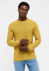MUSTANG ELLIOT MĘSKI SWETER ELEGANCKI CIEPŁY LOGO SOUTHERN MOSS 1015472 6450. Zielone swetry męskie Mustang, m, bez wzorów, bez kołnierzyka. Za 149.99 zł.