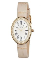 U.S. Polo Assn. Zegarek kwarcowy w kolorze złoto-beżowo-białym rozmiar: onesize. Brązowe, analogowe zegarki damskie U.S. Polo Assn., ze stali. Za 339.99 zł.