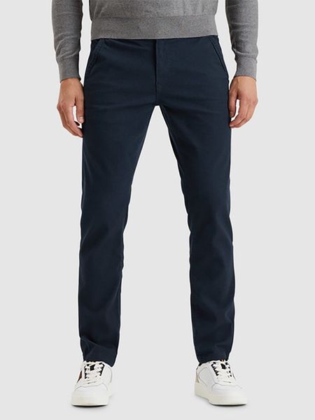PME Legend Spodnie chino w kolorze granatowym rozmiar: W31/L32. Niebieskie spodnie materiałowe męskie PME Legend, bez wzorów. Za 243.64 zł.