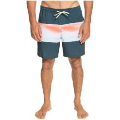 Szorty kąpielowe męskie Quiksilver Surfsilk Air-Brush Volley 17Nb. Niebieskie szorty sportowe męskie Quiksilver, m, z elastanu, żeglarskie. Za 201.05 zł.