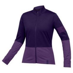 Bluza rowerowa damska Endura FS260 Jetstream bramble. Czerwone bluzy bez kaptura damskie ENDURA. Za 349.99 zł.