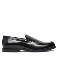 Półbuty Calvin Klein. Czarne półbuty męskie CALVIN KLEIN, bez zapięcia. Za 459.99 zł.