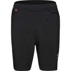 Spodenki wspinaczkowe męskie Mammut Massone Sport Shorts. Czarne szorty męskie Mammut, bez kołnierzyka. Za 341.45 zł.