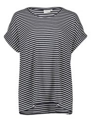 ONLY Carmakoma Koszulka w kolorze czarnym rozmiar: L-50/52. Czarne bluzki damskie Only Carmakoma, l, bez wzorów, bez kołnierzyka. Za 74.11 zł.