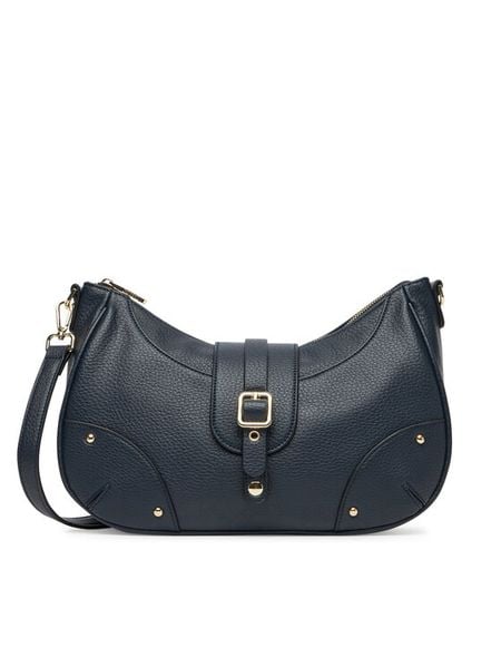 Lasocki Torebka C-LSK-M-001-08 Granatowy. Niebieskie listonoszki damskie Lasocki, bez wzorów, z materiału, bez dodatków. Za 169.99 zł.