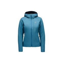 Rozciągliwa kurtka puchowa z kapturem dla kobiet Black Diamond First Light 2.0. Niebieskie kurtki damskie Black Diamond, na zimę, bez wzorów, z puchu, z kapturem. Za 1,277.00 zł.
