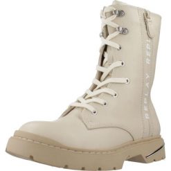 Buty REPLAY JL170034S Beżowy. Brązowe buty trekkingowe męskie Replay, z syntetyku, bez zapięcia, trekkingowe. Za 305.99 zł.
