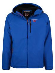 Geographical Norway Kurtka softshellowa w kolorze niebieskim rozmiar: M. Niebieskie kurtki outdoor męskie Geographical Norway, m, bez wzorów, bez kaptura. Za 136.13 zł.