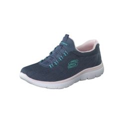 Buty treningowe damskie, Skechers Summits - Fun Flair. Niebieskie obuwie treningowe damskie Skechers. Za 249.99 zł.